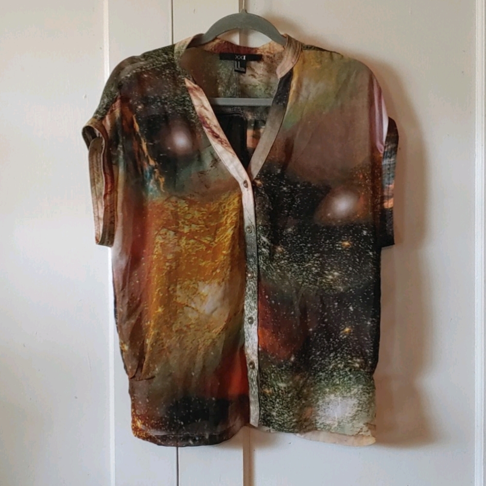 Sheer Space Blouse